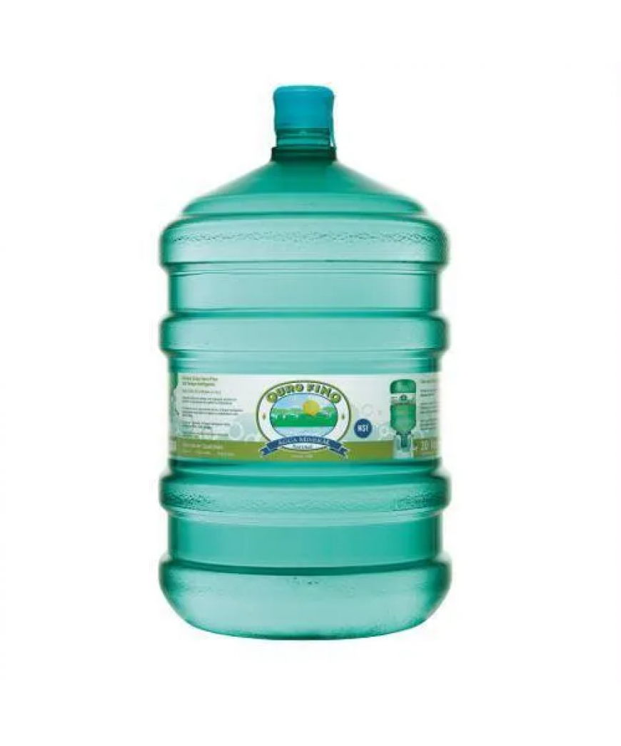 &Aacute;gua Mineral OURO FINO 20L  (Recarga)