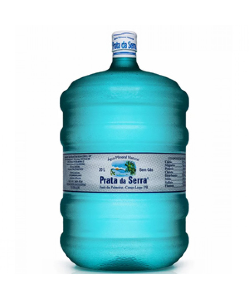 &Aacute;gua Mineral PRATA DA SERRA 20l (Recarga)